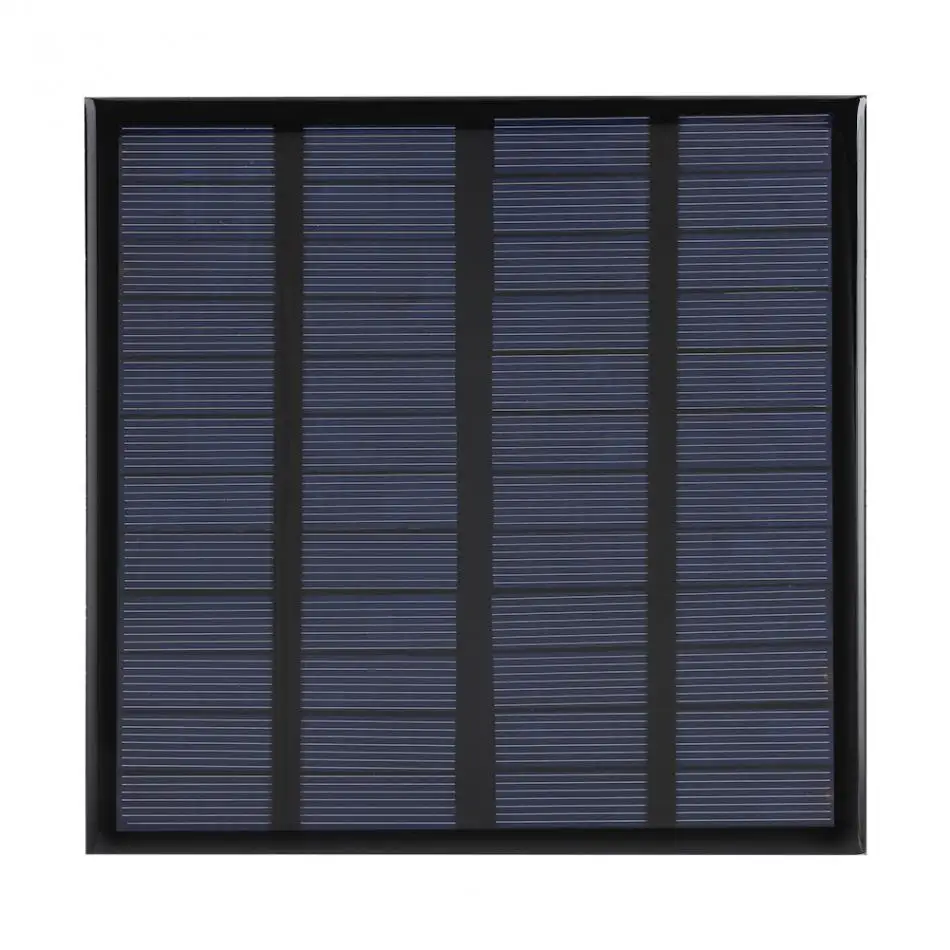 

Mini Solar Panel 3W 12V Mini Portable Solar Panel DIY Power Module Battery Charger Home Garden Use