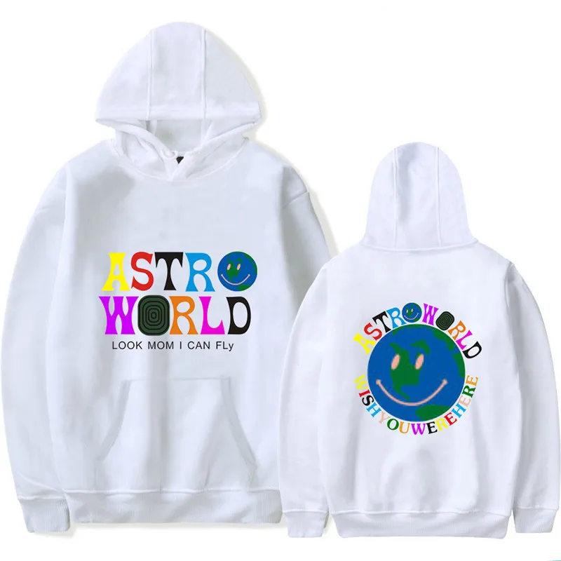 С изображением Трэвиса Скотта ASTROWORLD WISH YOU WAS HERE Hoodies модная толстовка с текстовым принтом в уличном стиле мужской пуловер Толстовка