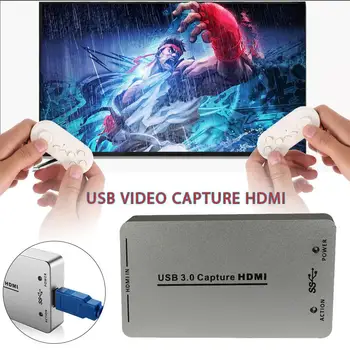 

New HDMI To USB 3.0 Capture Card Device HDMI Full HD 1080P Video Audio To USB Adapter Converter Compatible For Windows Mac Linux
