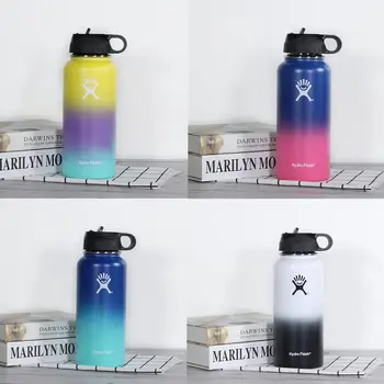 

Stainless Steel Water Bottle Thermos Hydro flask Outdoors Sports Wide Mouth Vacuum Insulated Thermal Tumbler Bottle hydro flask