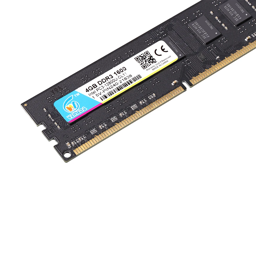 VEINEDA 2 гб 4 гб 8 гб оперативная память sodimm DDR3 память ddr3 8Гб ddr 3 1333для настольных ПК DIMM PC3-10600R 12800R