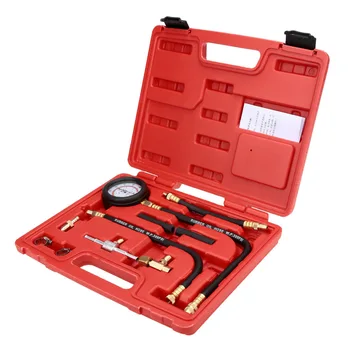 

Fuel Injection Pump Injector Tester Pressure Gauge Test Gasoline 0-100psi