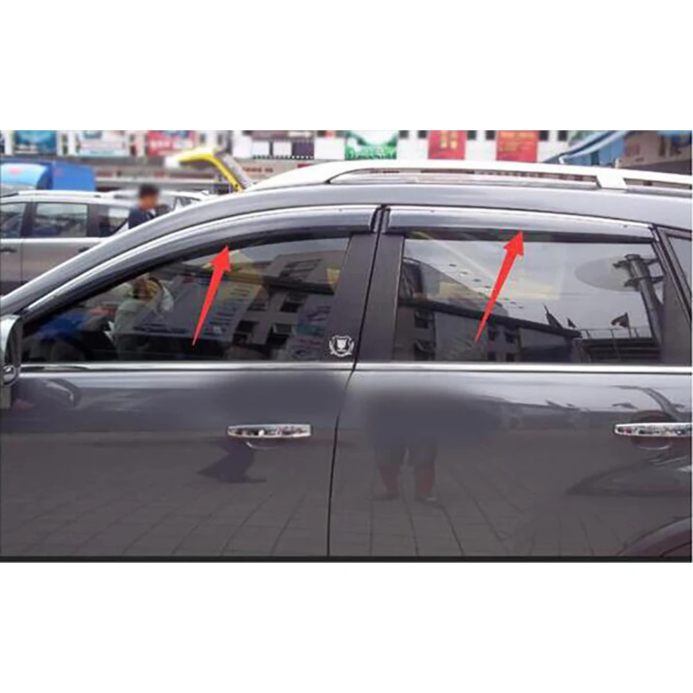 08 18 для Chevrolet Captiva защита от дождя из нержавеющей стали новая специальная защитная