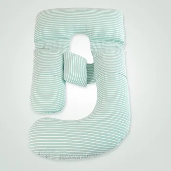 

Striped Pattern Pregnant Pillow For Sleeping Printed G Shape Maternity Pillow Pregnancy Side Sleeper Comfort Women Waist Support