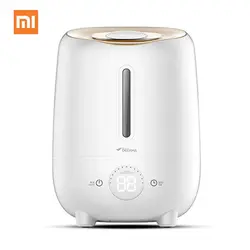 Xiaomi 3L ультразвуковое распыление увлажнитель воздуха Сенсорный экран Контроль температуры увлажнения мини офисный 2-в-1 для ароматерапии