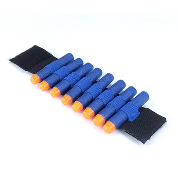

1PCS EVA Safety Elastic Wrist Band Storage Soft Bullets for Nerf Gun Toy Children Game Toys for Children
