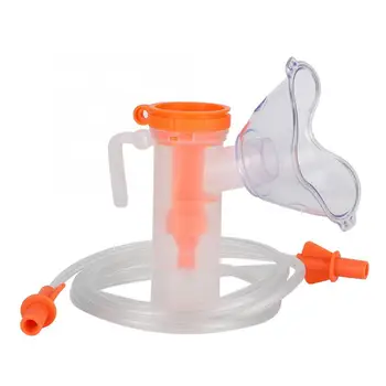 

Adjustable Cup Atomizing Mist Mask Mouthpieces Fittings for Children Adult Mouth Face Mask Nebulizer For Inhalation Steamer Cup