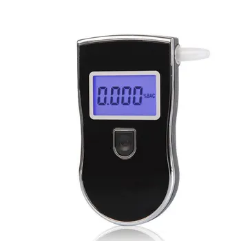 

At-818 Portable Breath Alcohol Tester Check The Drunk Driving Blue Alcohol Detector Driver Alcohol Detector