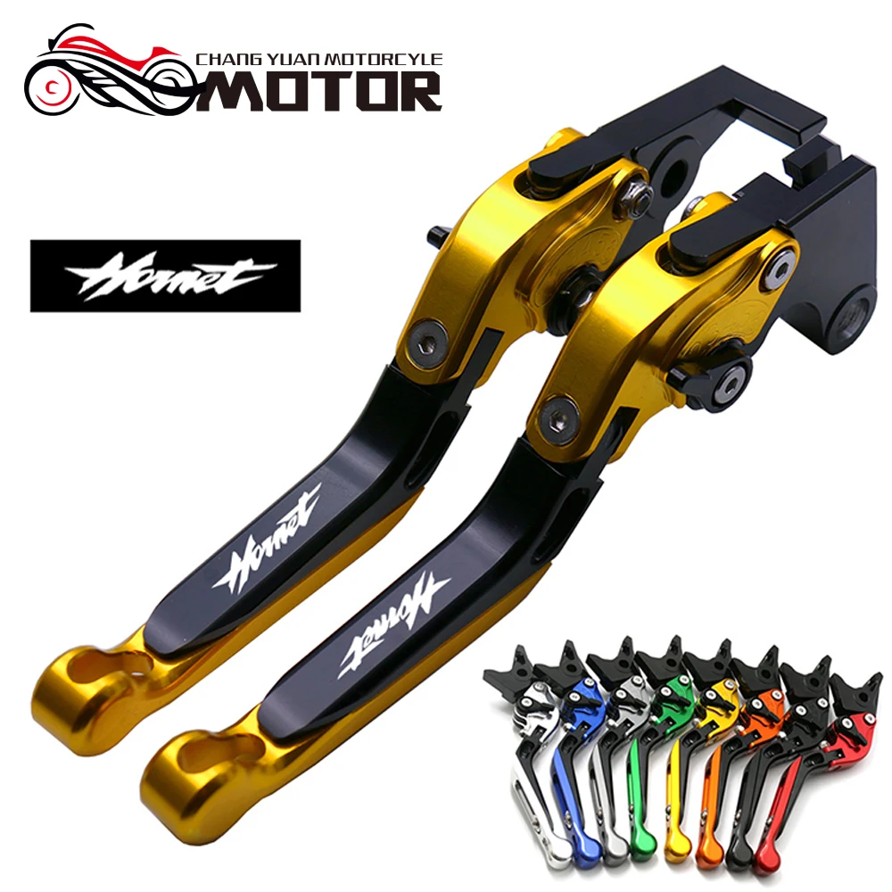 Palancas de freno растягивающиеся плиссированные изделия para motocicleta para HONDA CB 599 CB 600 98-06 CBR 600 F2.F3. f4.F4i 91-07 Hornet CB919 02-07