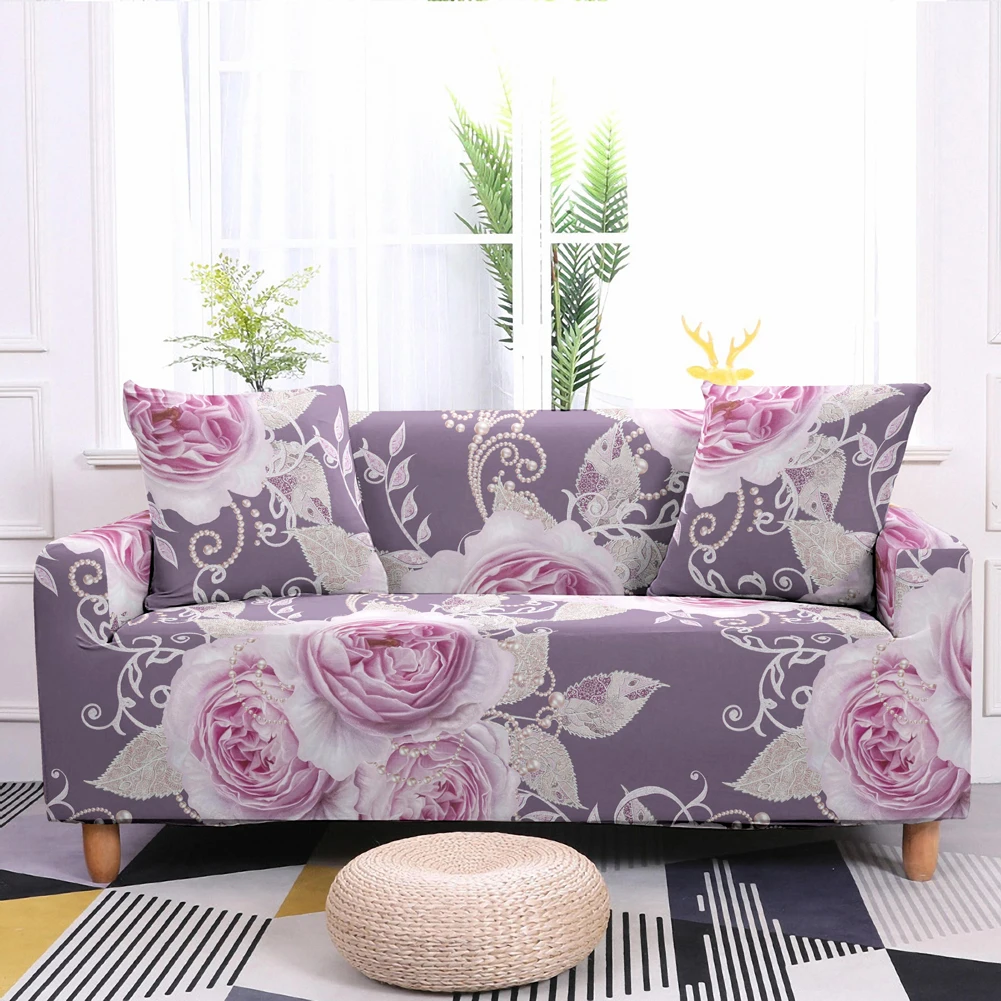 3D Digital Flowers Couch Cover 42 Chair And Sofa Covers
