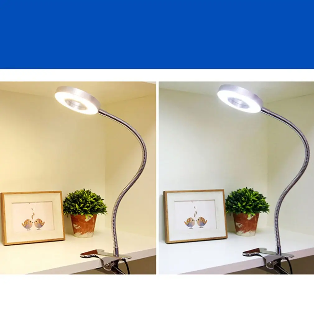 Tattoo Lamp Led Eye Protection Table Lamp Usb Dormitory Table Lamp Girl Reading Desk Lamp College Bedside Clip Table Lamp