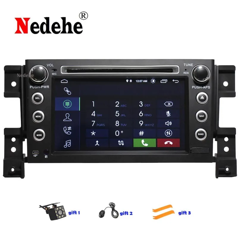 Автомобильный мультимедийный DVD плеер Octa/ quad Core Android 10 0 для SUZUKI GRAND VITARA