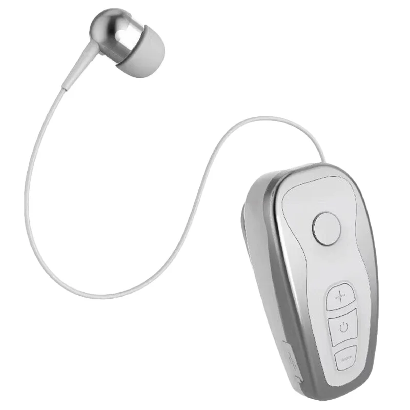 Q7 Wireless Bluetooth Earphone In Ear Wire Business Neck Clip Design