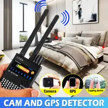 G-318A-Detector de insectos antiespía, dispositivo buscador de señal de antena Dual de 1MHz y 8000MHz, RF, GPS, protección de seguridad