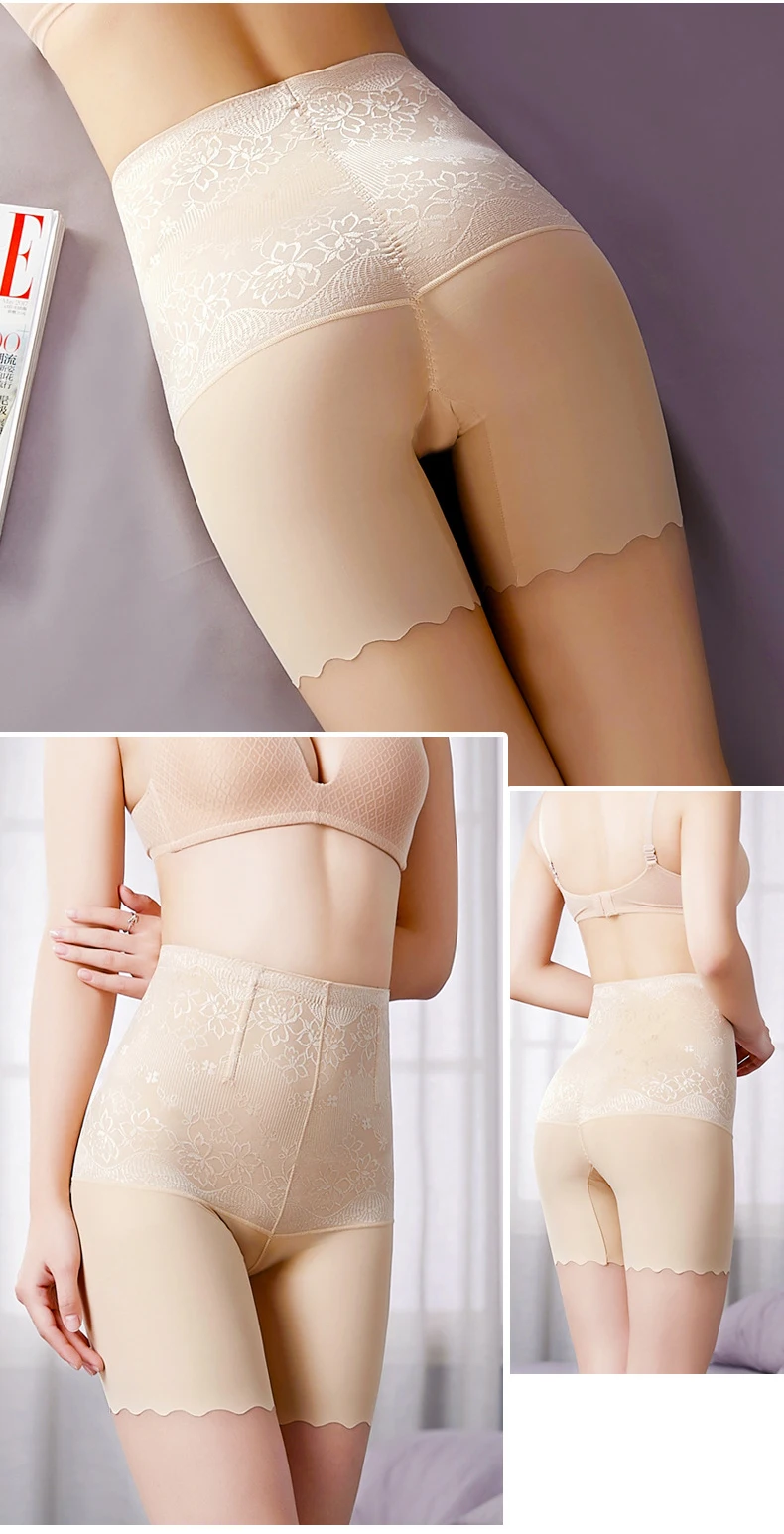 CXZD Hip Butt Lifter Seamless Women High Waist Slimming Tummy Belly Control Knickers  (10)