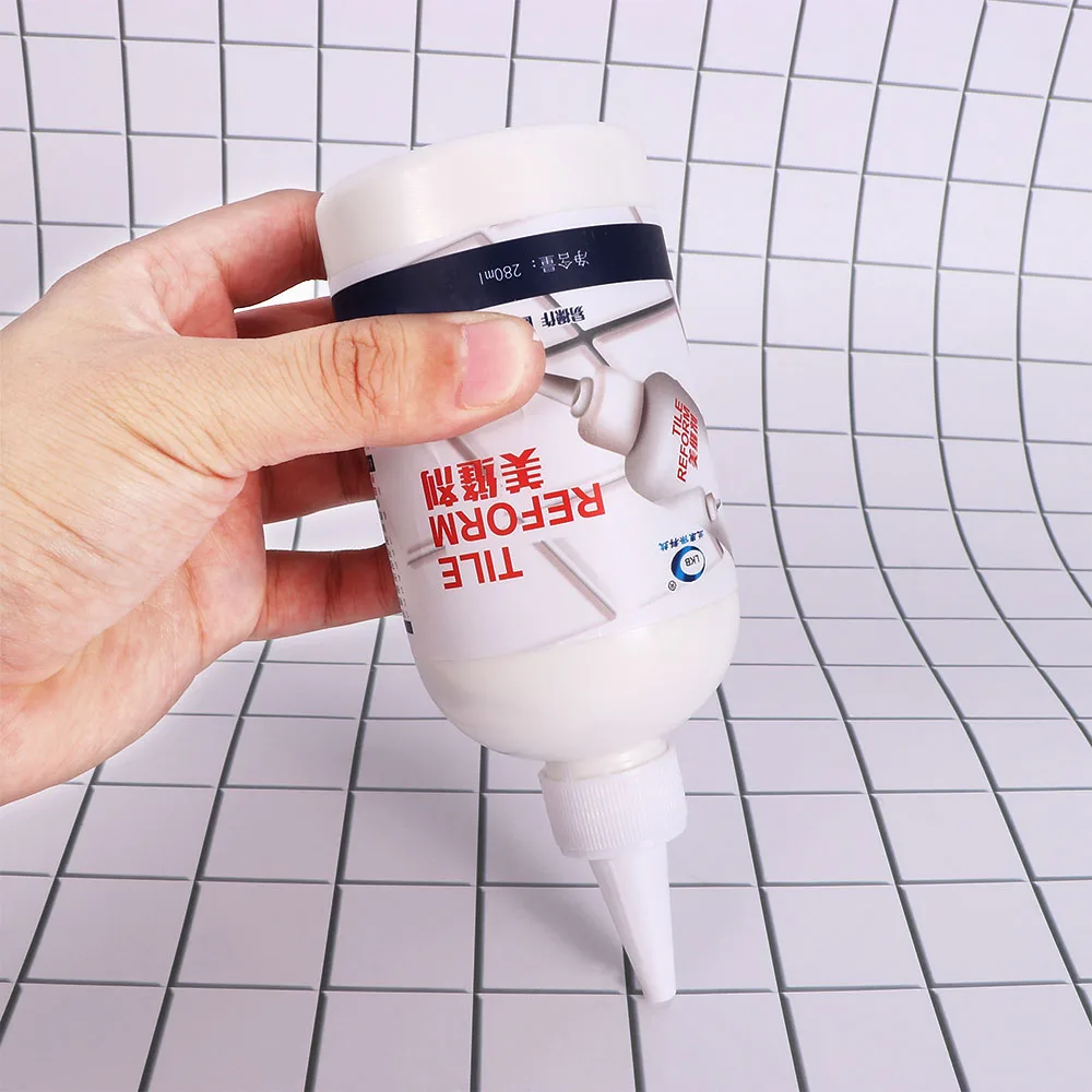 1 шт. плитка клей для ремонтных работ Водонепроницаемый красивый герметик для пола шов зазор клей для ремонтных работ, чтобы восстановить вид плиточные затирки линий 280 мл