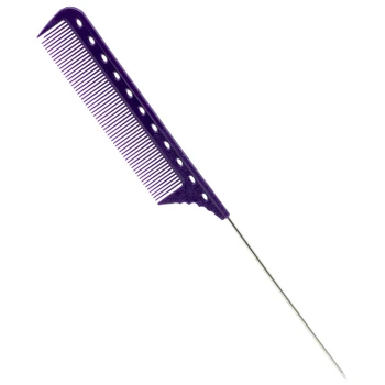 

Pro 1 Piece Hair Tail Comb With Stainless Steel Hair Styling Barber Hairdressing Comb Anti Static Hair Salon Comb In 6 Colors