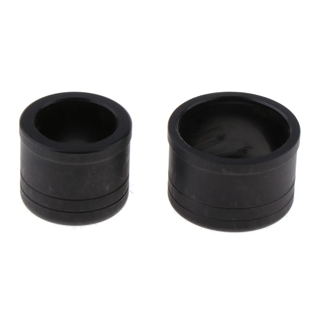 2pcs Black Oboe Protective Cap Oboe Fittings Musical Instrument Accessories