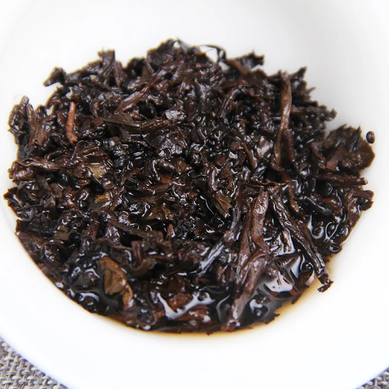 Yunnan Shu Pu'er, Qizi Bing Cha Mini Pu'er Jinya Ripe Pu-erh, золотистые бутоны Imperial Ripe Pu'er Cake 100 г