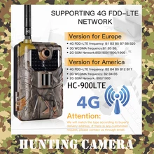 HC-900LTE 4G охотничья камера 16MP Trail камера 940nm фото ловушки 0,3 s MMS/SMS/SMTP/FTP Дикая камера 44LED охотник камера