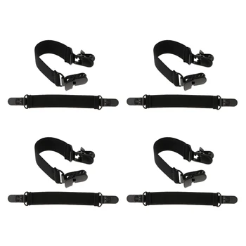 

4pcs Elastic Fitted Sheet Tensioner, Attachment Strap Attachment