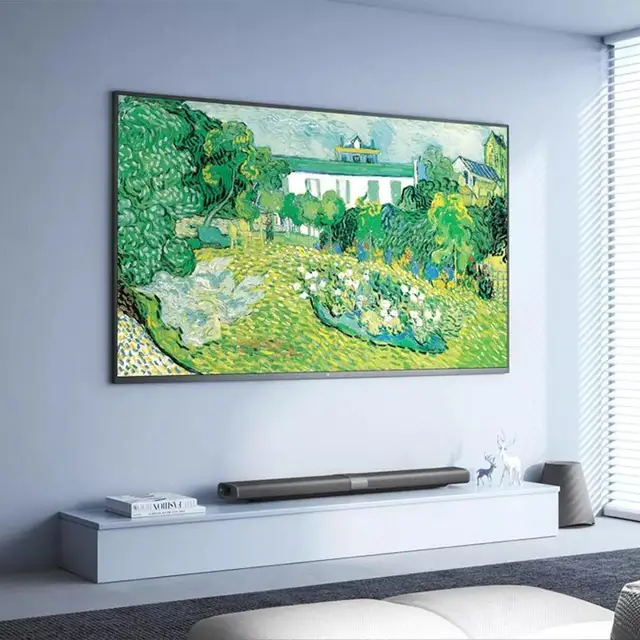 Xiaomi-Panel de TV Mi Mural con pantalla grande de 75 pulgadas, dispositivo de cine en casa, 4K, HDR, ultrafino, Subwoofer, DOLBY, DTS, nuevo 2