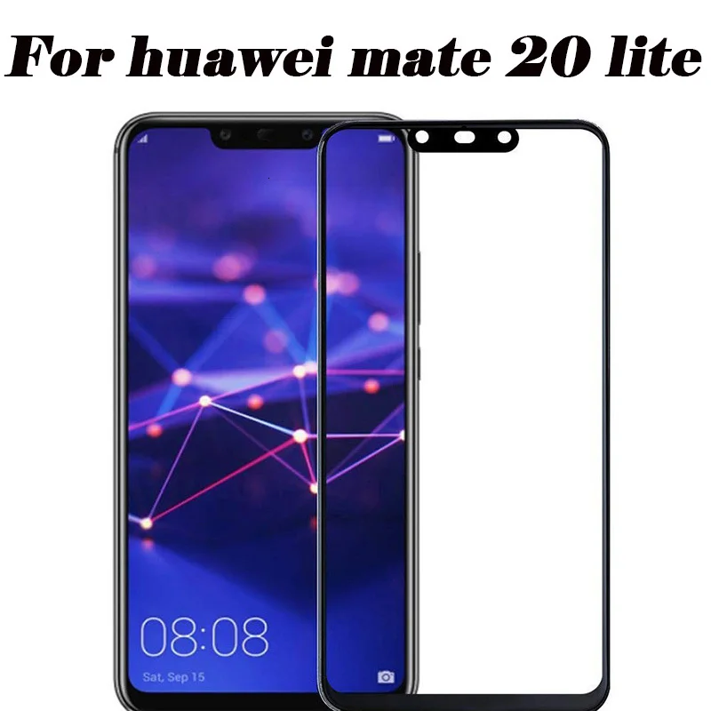 1000 шт полное покрытие из закаленного стекла для huawei P Smart Z P Smart Plus mate 30 20 Lite 10 Pro Защитная пленка для экрана
