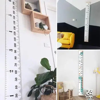 

Scandinavian Style Baby Child Kids Height Ruler Growth Wall INS Home Measure Chart Height Decoration Ruler For Room Sticker E0U3