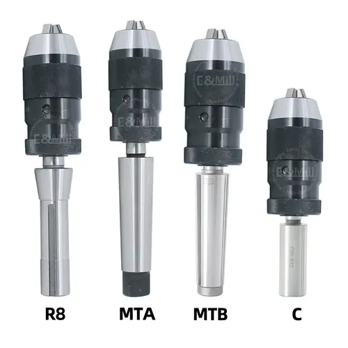 B10 B12 B16 B18 B22 Self tightening drill chuck MT1 MT2 MT3 MT4 C6 C8 C12 C16 C20 R8 Morse Drill Chuck Lathe CNC drill machine - Image 7
