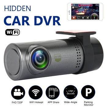 

Mini WiFi Car DVR Camera Dashboard 360 degree HD 720P Video Recorder Auto Front Dash Cam Digital Registrar Video Camcorder