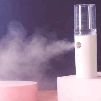 

Mist Sprayer 30ml Nano Mini Portable Face Spray Facial Body Steamer Moisturizing Skin Care Humidifier Instruments