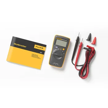 

Fluke 101 Mini Digital Multimeter auto range for AC/DC Voltage Resistance Capacitance Frequency duty cycle tester