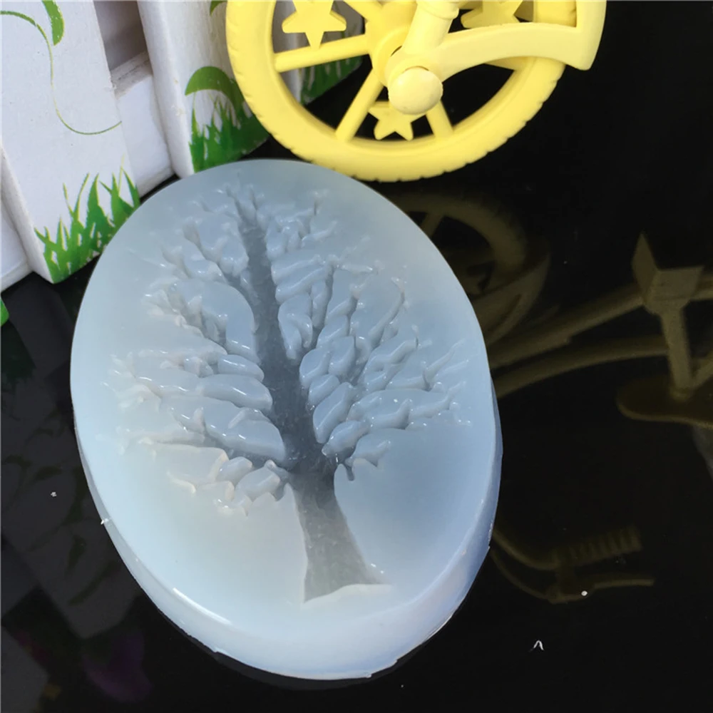 Новая прозрачная силиконовая форма ожерелье lanugo Форма Смола декоративная ремесло DIY Дерево эпоксидная смола формы для ювелирных изделий