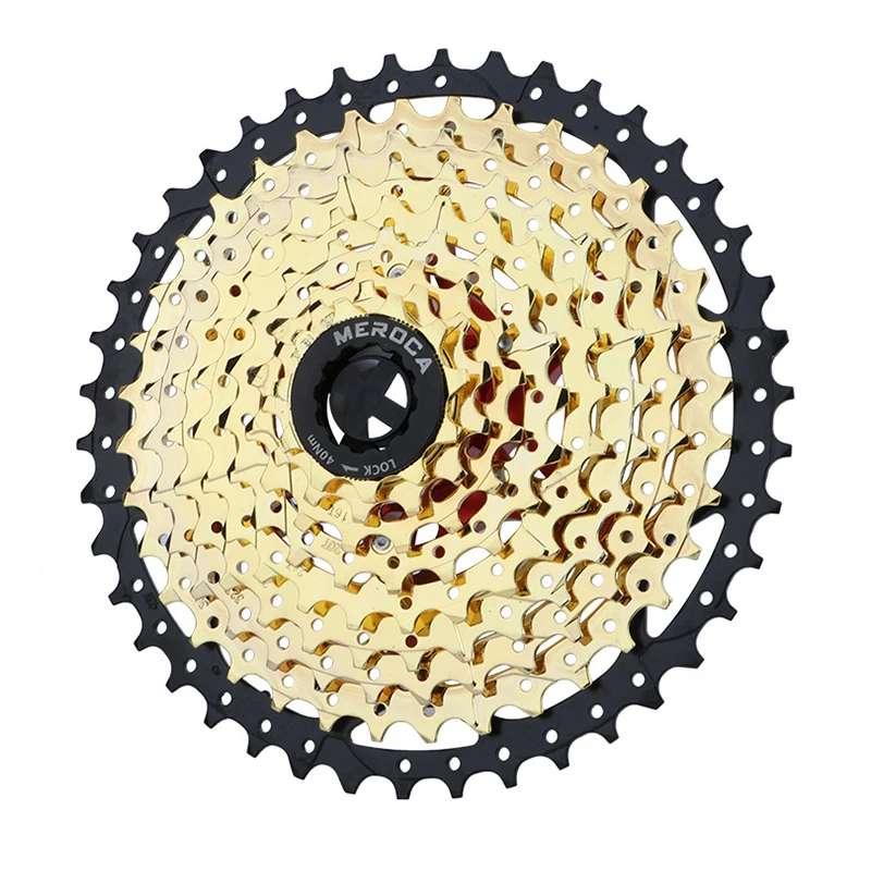 Bicycle Cassette Bicycle Sprocket Gear Bicycle Parts Bike Sprocket Bike Freewheel MEROCA MTB Freewheel 11-46T 11-52T Wide Ratio 8/9/10/11/12 Speed Suitable For Shimano Bike Sprocket Bicycle Cassette