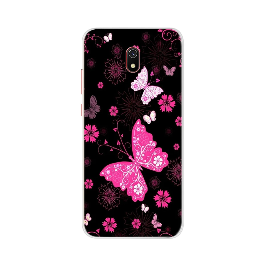 Для Redmi 8 чехол Xiaomi Redmi 8A силиконовый чехол ТПУ мягкий чехол для телефона на Xiomi Xiaomi Redmi 8A note 8 pro Redmi8 8 чехол - Цвет: Красный