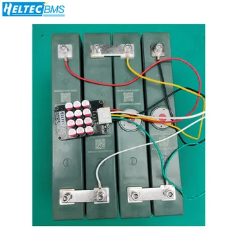 

Heltec 3S 4S 5A Active Balancer Capacitor Active Equalizer Lifepo4 Lithium Lipo Silicone Cable RV1-8 copper nose Wire connector