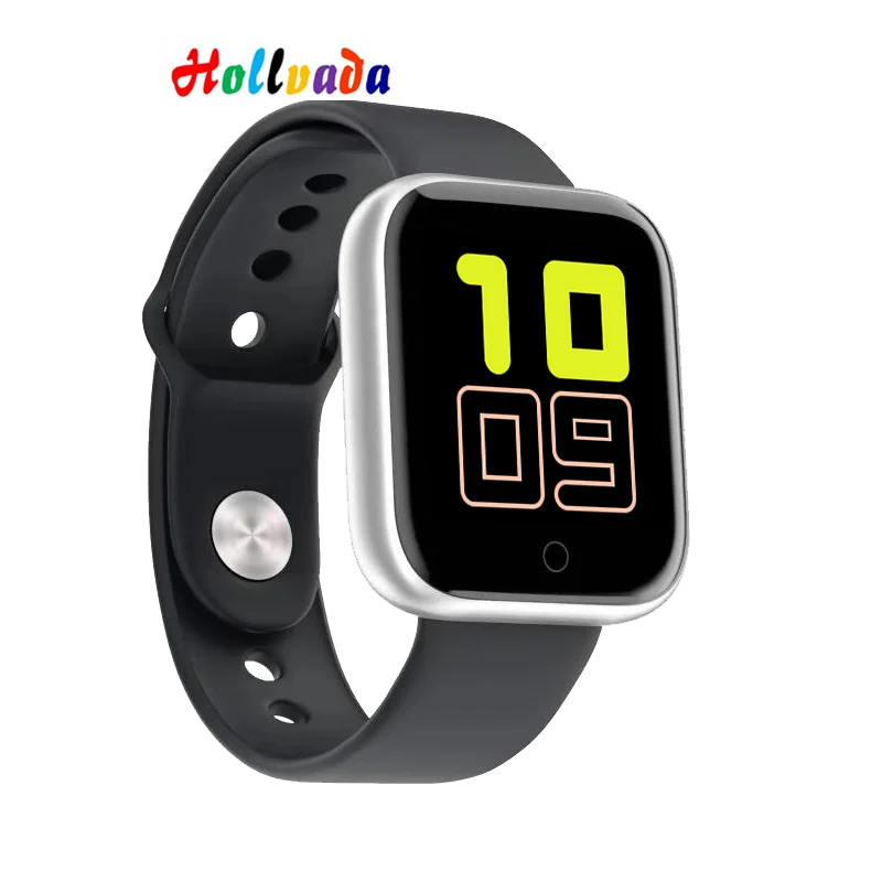 Hollvada спортивные часы GM20 водонепроницаемые Bluetooth Смарт-часы для samsung huawei Xiaomi Apple Напоминание о звонках умные часы pk B57 B58 - Цвет: silver black