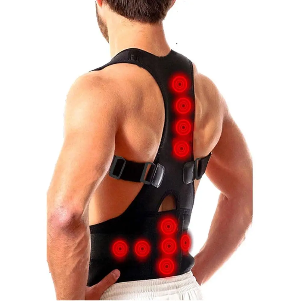Magnetic Therapy Posture Corrector Brace Supporter Shoulder Back Support Belt Menwomen Braces And Support Belt Shoulder Posture 3