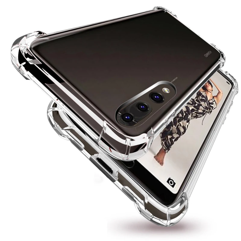 Силиконовый чехол для huawei p30 pro p20 lite mate 30 y9 prime 2019 p smart Z противоударный honor 10 light 20 8x