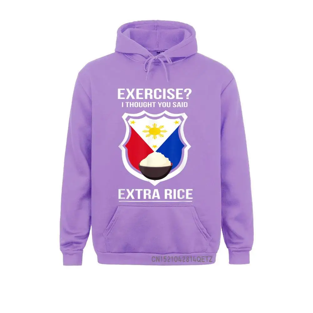 Long Sleeve Hoodies  Men's Sweatshirts Funny Filipina Filipino Food Joke Rice Philippines T-Shirt__B8510 Casual Hoods Cute Funny Filipina Filipino Food Joke Rice Philippines T-Shirt__B8510purple