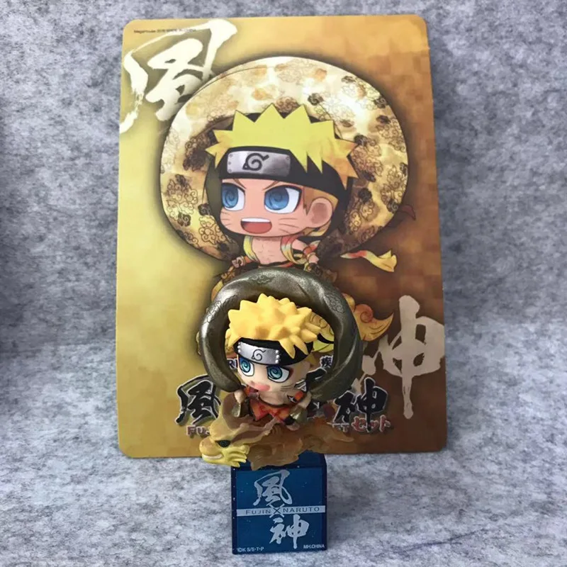 Набор для гаража Наруто Uzumaki Naruto Uchiha Sasuke Fengshen Thor милые катушки от комаров глазная капсула игрушка