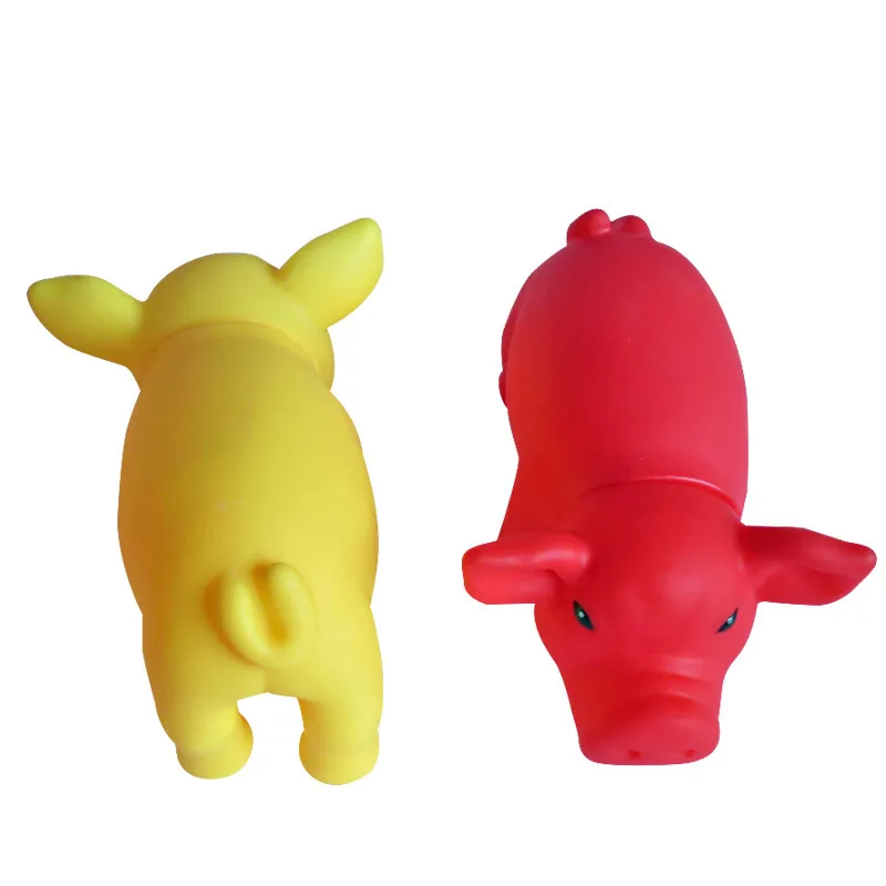 Игрушка для домашних животных маленькая банка jiao zhu виниловые игрушки heng zhu Trick fa xie zhu устойчивая к укусам игрушка для собак