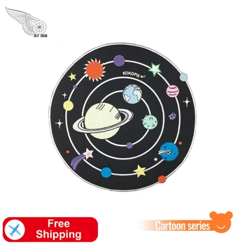 

Space Planet Embroidered Patches Iron On Cartoon Badges Stickers Garment Apparel Accessories Clothes Patch For Kids Jacket