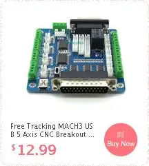 DYKB 100 кГц USB CNC MACH3 Breakout Board 4 осевой интерфейс драйвер контроллер движения для гравировальной машины