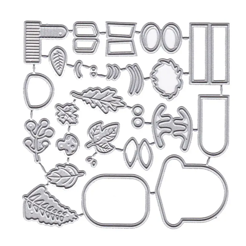 

Autumn Elk Metal Cutting Dies Stencil DIY Scrapbooking Album Stamp Paper Card E65B