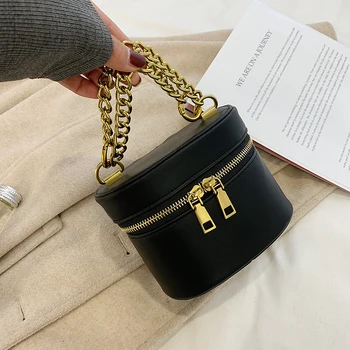 

Luxury Bucket Women Sling Shoulder Bag with zipper Girl Popular Crossbody Messenger Bags Vintage Style Handbag Purse