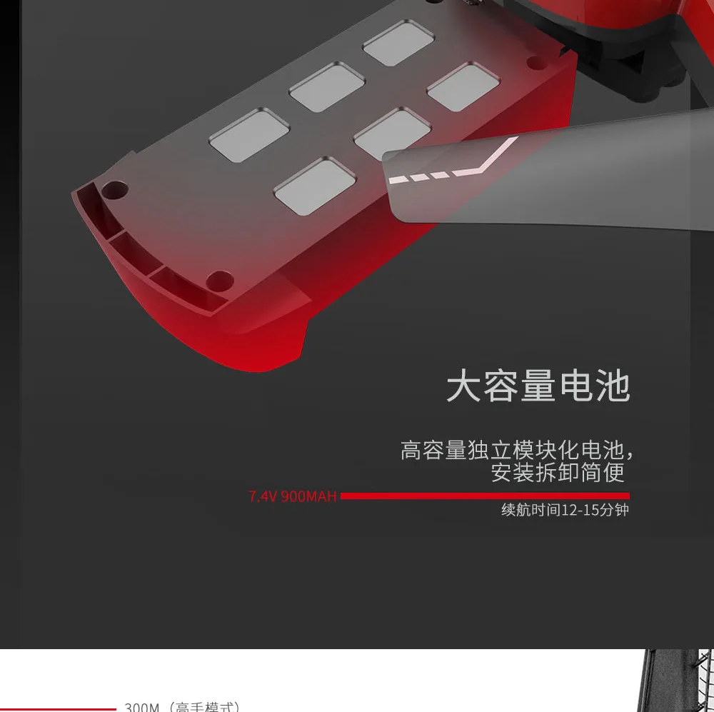 Jjrc H79g четырехосевой БПЛА(беспилотный летательный аппарат) Wi-Fi передача изображения в реальном времени gps аэрофотосъемка высокой четкости Novic