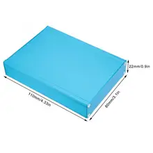 22x80x110 мм интегрированный корпус Электронный DIY проект алюминиевый корпус для охлаждения для печатной платы Сплит Тип