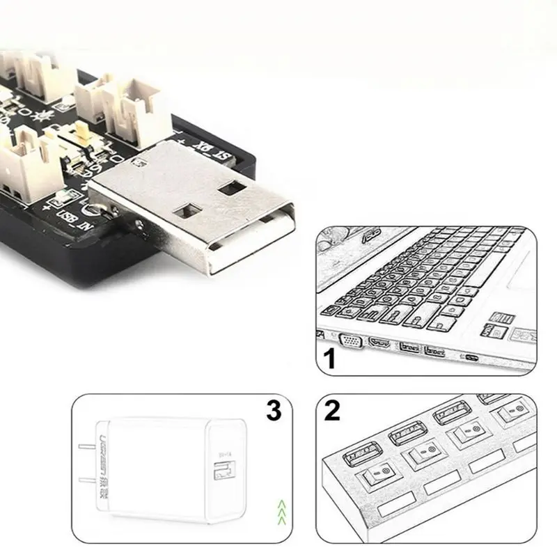1S LiPo зарядное устройство зарядная плата RC Аксессуар с интерфейсом USB
