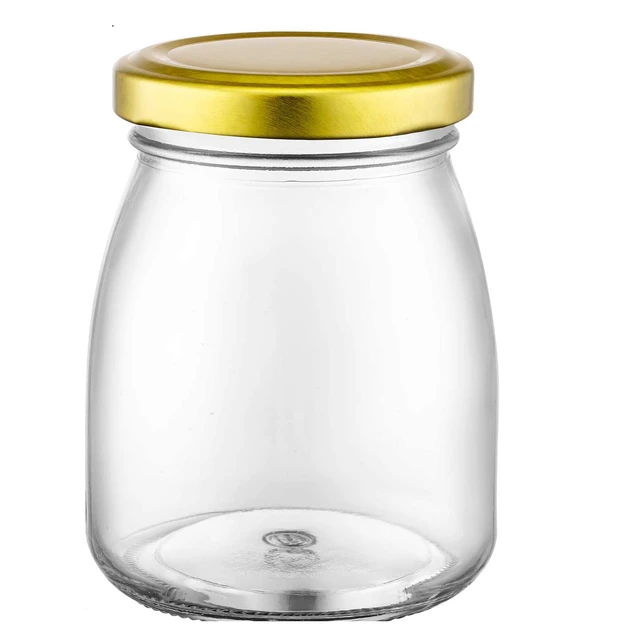 1pc Mini Yogurt Jars, Favor Jars With Cork Lids, Glass Pudding Jars, Glass  Containers With Lids, Mason Jar Wedding Favors Honey Pot With Label Tags An